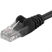 PremiumCord Patch kabel UTP RJ45-RJ45 level 5e 7m černá
