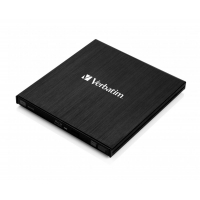 VERBATIM External Slimline Blu-Ray Writer USB 3.0, SW Nero Burn & Archive, Mac/Win kompat.