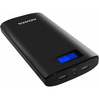 ADATA PowerBank P20000D - externí baterie pro mobil/tablet 20000mAh, 2,1A, černá - černá