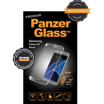 PanzerGlass Premium pro Samsung Galaxy S7 - stříbrná
