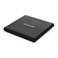 VERBATIM Mobile DVD-RW Rewriter USB 2.0 Black mechanika
