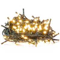 Vánoční LED řetěz Retlux RXL 208, 150 LED, IP44, teplá bílá, 15+5 m
