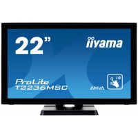 22" LCD iiyama T2236MSC-B2 - multidotekový, FullHD, AMVA, kapacitní, USB