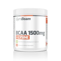 Aminokyseliny GymBeam BCAA 1500 + Lysine 300 tablet, bez příchutě