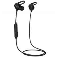 Sportovní bluetooth sluchátka do uší QCY - E2 s ovladačem a mikrofonem, černá