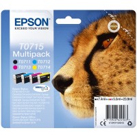 Epson Multipack 4-colours T0715 DURABrite UltraInk - Originál