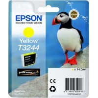 Žlutá inkoustová kazeta Epson T3244 - Originální