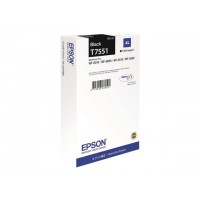 Černá inkoustová kazeta Epson T7551 pro WorkForce Pro WF-8090 (5.000 stran) - Originální