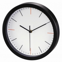 Nástěnné hodiny Hama MaxR, 25 cm, tichý chod - bílé
