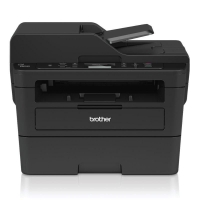 Tiskárna Brother DCP-L2552DN A4, USB/LAN, print/copy/scan (duplex), černá