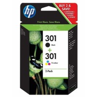 Inkoustové kazety HP 301 (HP301, HP-301, N9J72AE) combo pack - Originální