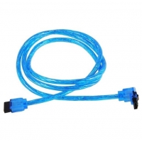 AKASA - blue UV 6Gb/s SATA3 kabel - 100 cm
