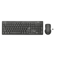 Trust Ziva Wireless Keyboard with mouse 22122t