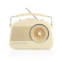 Retro AM/FM rádio Nedis RDFM5000BG