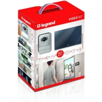 Legrand Sada video telefonu 2-vodičová 1 byt, LCD, bílý