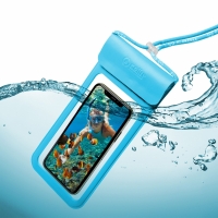 Voděodolné pouzdro Celly Splash Bag 2019 pro 6,5" telefony - modrá