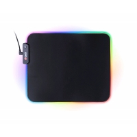 Herní podložka pod myš C-TECH ANTHEA LED (GMP-08), pro gaming, 7 barev podsvícení, USB