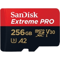SanDisk Extreme Pro microSDXC 256GB 170MB/s + ada.