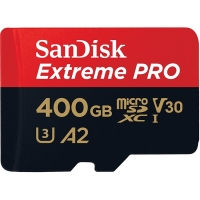 SanDisk Extreme Pro microSDXC 400GB 170MB/s + ada.