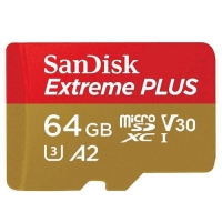 SanDisk Extreme Plus microSDXC 64GB 170MB/s + ada.