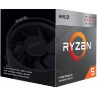 CPU AMD RYZEN 5 3400G, 4-core, 3.7 GHz (4.2 GHz Turbo), 6MB cache (2+4), 65W, socket AM4, Wraith Spire, Radeon RX VEGA11