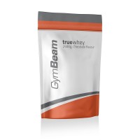 Protein GymBeam True Whey, 1000 g - bílá čokoláda / malina