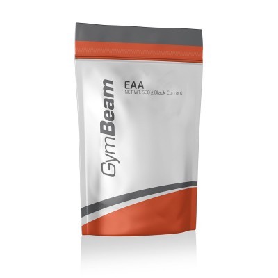 Aminokyseliny GymBeam EAA, 500 g - pomeranč