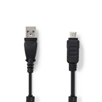 Kabel USB A-miniUSB, 12pin, Olympus CB-USB6, CB-USB5 - 1,8 m