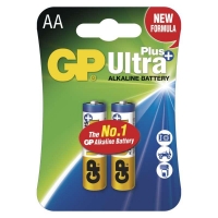 Alkalická baterie GP Ultra Plus LR6 (AA), 2ks