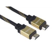 PremiumCord HDMI 2.0 High Speed + Ethernet kabel HQ, zlacené konektory, 0,5m