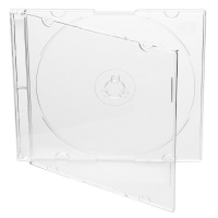 COVER IT box jewel + tray/ plastový obal na CD/ slim/ 5,2mm/ čirý/ 10pack