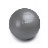 Gymnastický míč GymBeam FitBall, obvod 65 cm - šedá