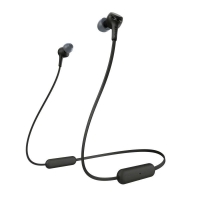 Sony bezdrátová sluchátka do uší WIXB400, Extra Bass, černá