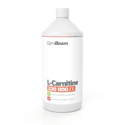 Spalovač tuků GymBeam L-Karnitin 220 000 - 1000 ml