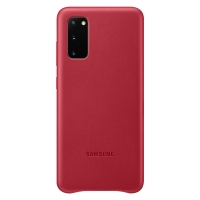 Samsung Kožený kryt pro S20 Red