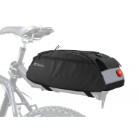 Cyklotaška na zadní nosič + zadní LED světlo