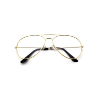 Módní brýle s průhlednými antireflexními skly