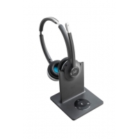 Cisco Headset 562 Wireless Dual Headset with Multibase Station. Frequency Band: Europe, U.K.