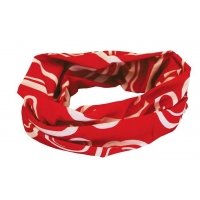 Sportovní šátek SULOV, červeno-bílý
