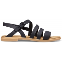Crocs Tulum Sandal - Black/Tan, W8 (38-39)