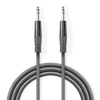 Vyvážený audio kabel Jack 6.35 mm, 3 metry