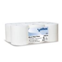 Papírové ručníky v roli CELTEX Maxi Smart bílá 2vrstvy - 6ks