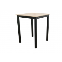 Barový stůl Doppler Expert wood, hlinikový, 90x90x110cm