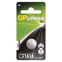 Lithiová knoflíková baterie GP CR1616