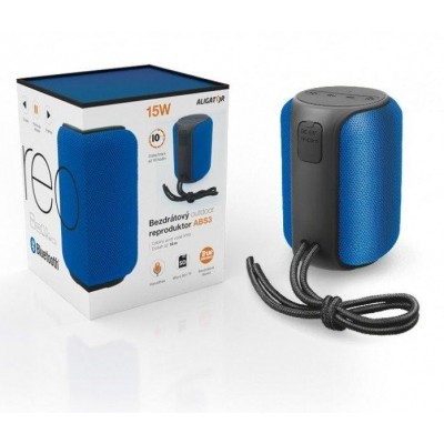 Bluetooth outdoor reproduktor ALIGATOR STEREO ABS3 MODRÝ - Modrý