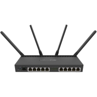 MikroTik RouterBOARD RB4011iGS+5HacQ2HnD, 4x 1,4 GHz, 10x Gigabit LAN, SFP+,  2,4, 5 GHz, 802.11ac, 4x4 MIMO L5