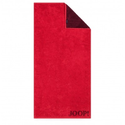 Ručník JOOP! Classic Doubleface, 50 x 100 cm - rubínová