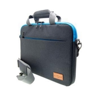 Nylonová taška FIXED Urban pro notebooky do 15,6", černé + ZDARMA sluchátka