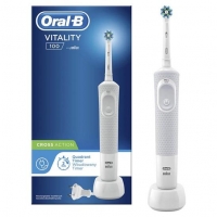 Elektrický zubní kartáček ORAL-B Vitality Cross Action 100 White