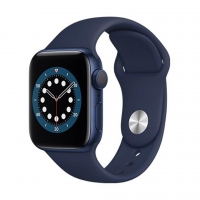 Apple Watch Series 6 40mm Blue se sportovním řemínkem
